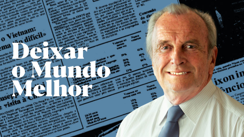 Deixar o Mundo Melhor, o podcast de Pinto Balsemão, estreia amanhã